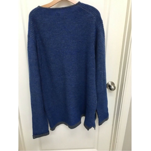 Vertical by robert comstock Men V neck Sweater 3XT - Picture 5 of 6